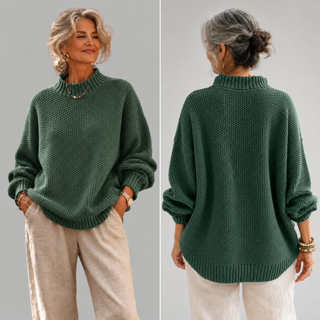 Barbara Relaxed Knit Sweater