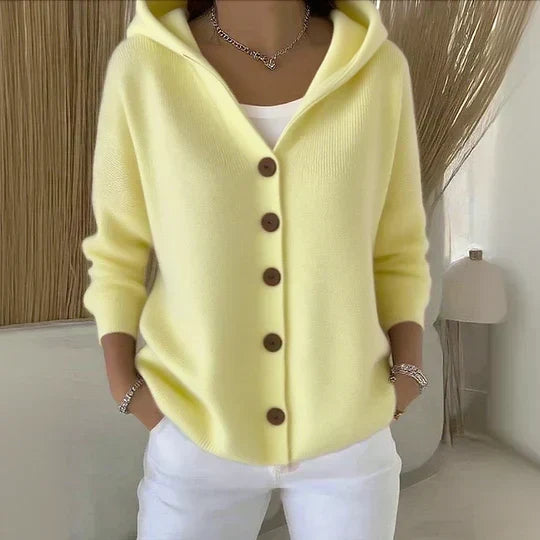 Karen | Hooded Knit Jacket