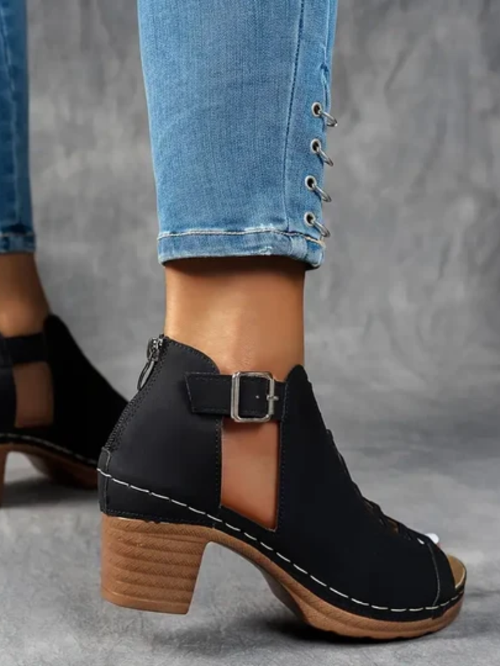 Aubrey | Elegant Wedge Sandals