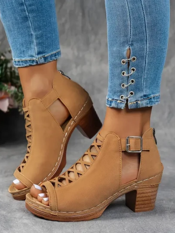 Aubrey | Elegant Wedge Sandals