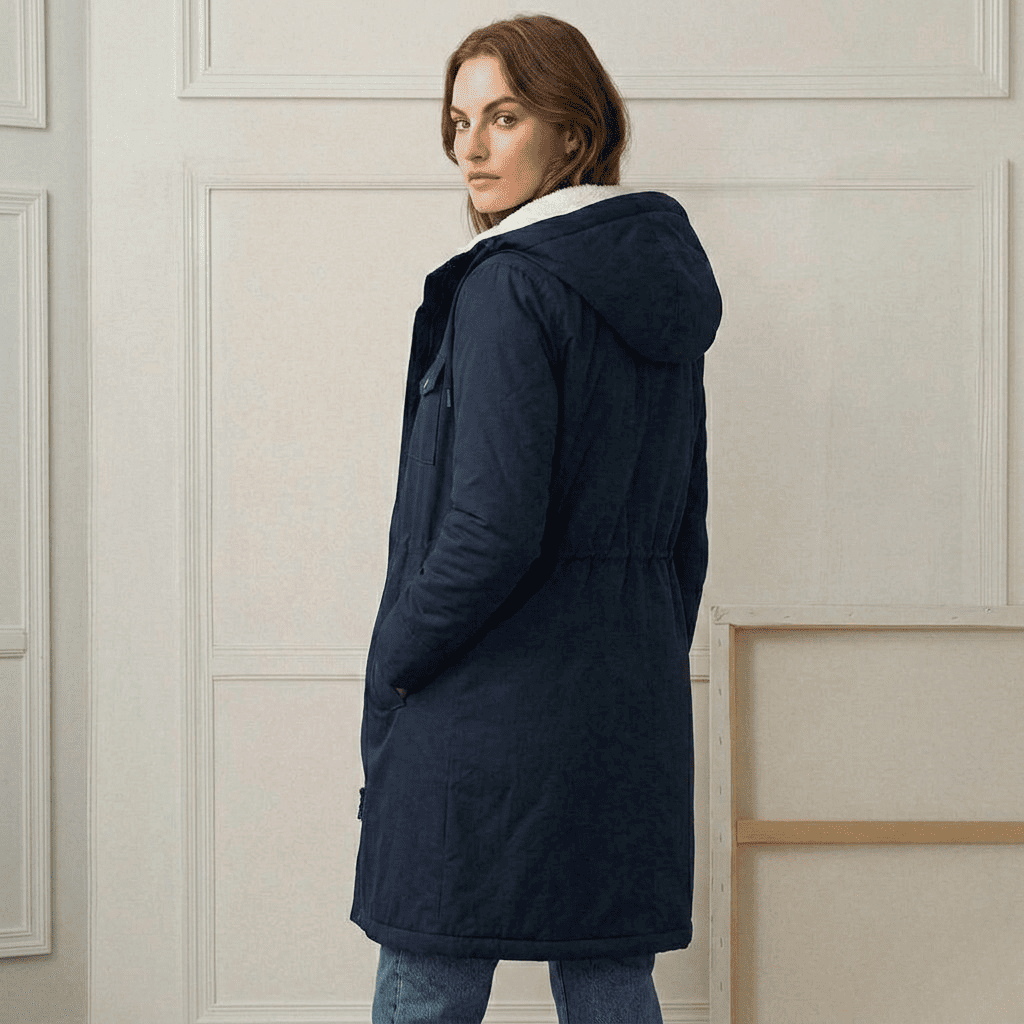 Marjorie | Cozy Hooded Coat