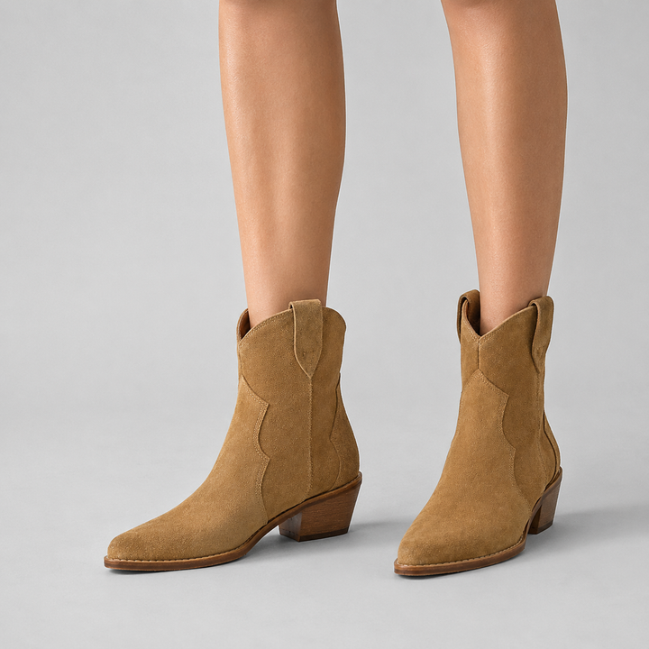 Rowan - Suede Boots