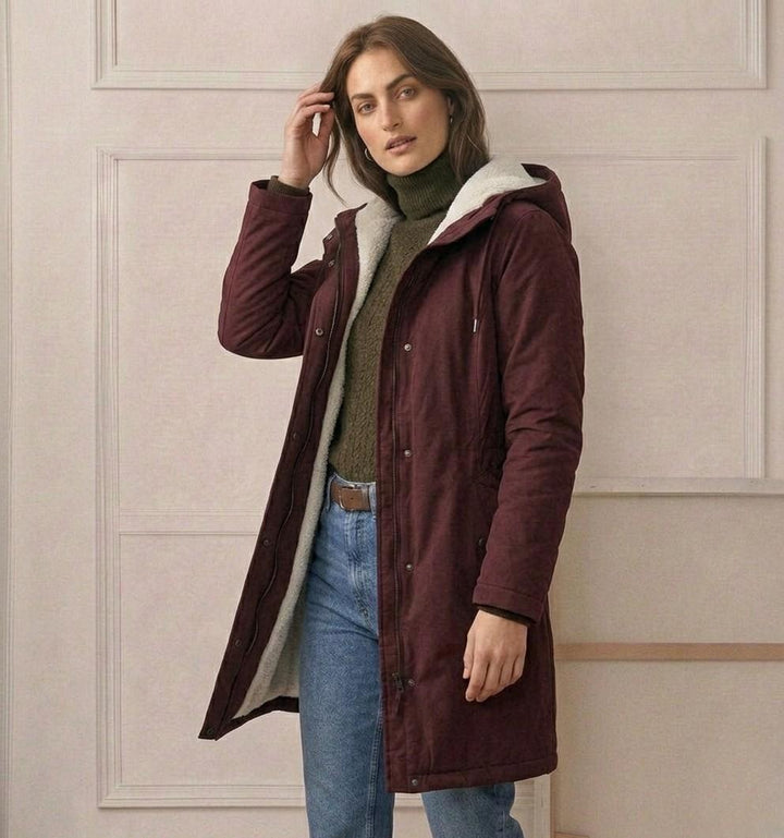 Marjorie | Cozy Hooded Coat