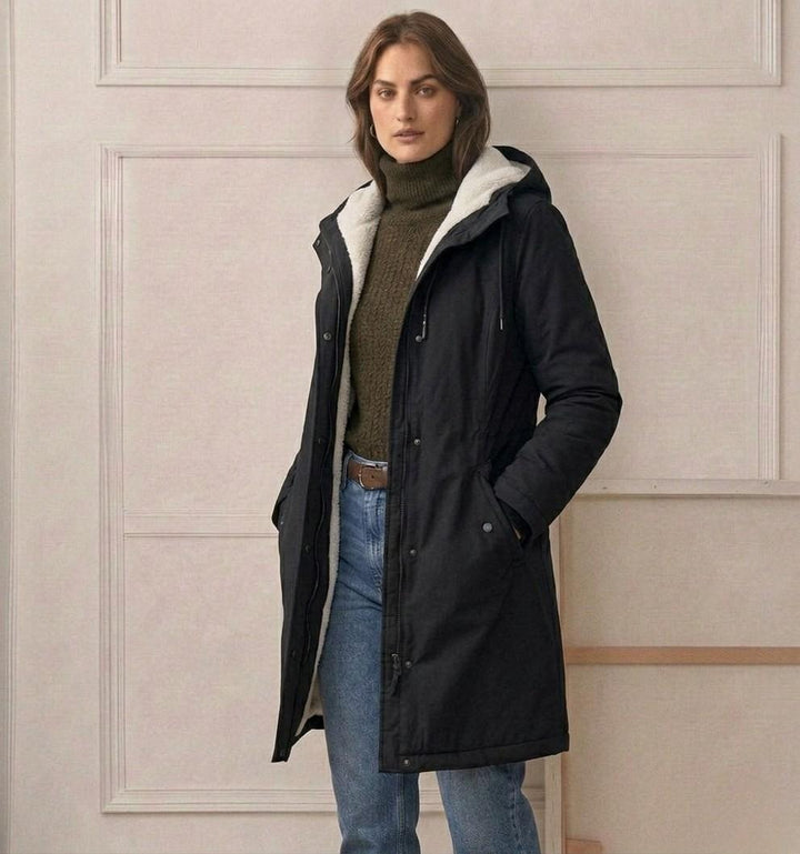Marjorie | Cozy Hooded Coat