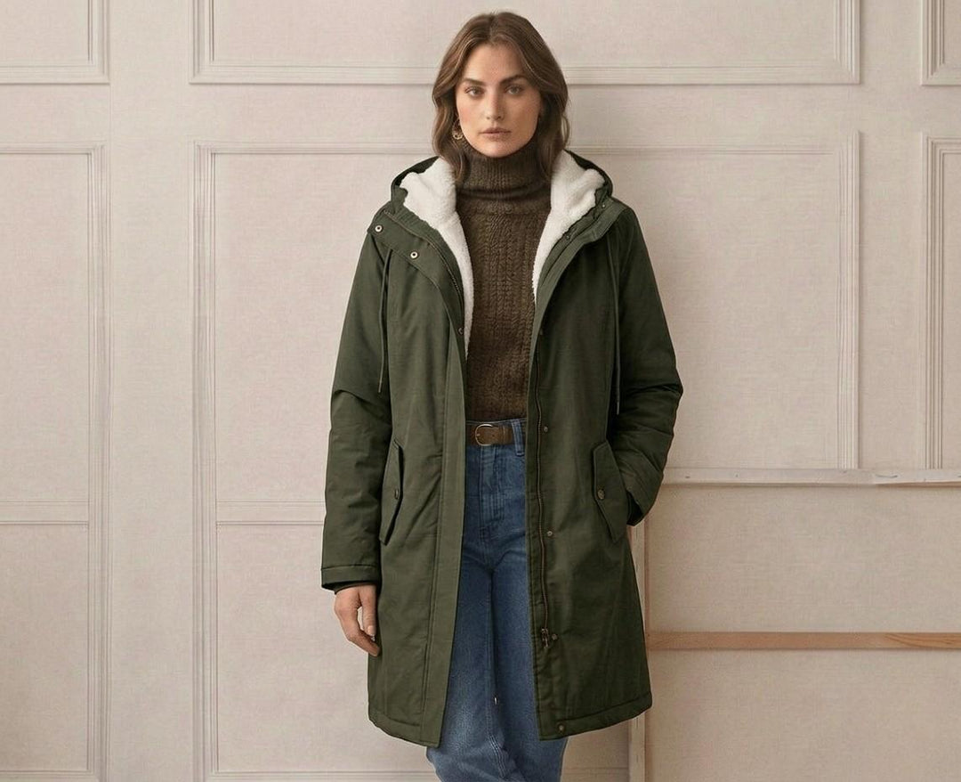 Marjorie | Cozy Hooded Coat