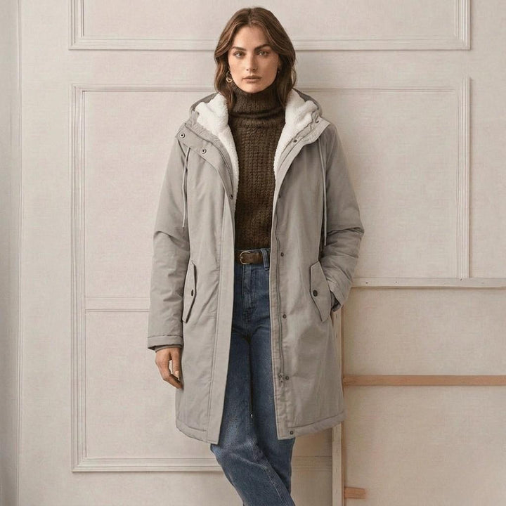 Marjorie | Cozy Hooded Coat