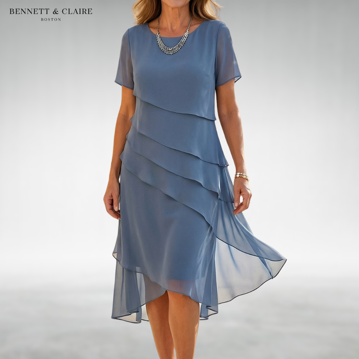 Vinna | Layered Midi Dress