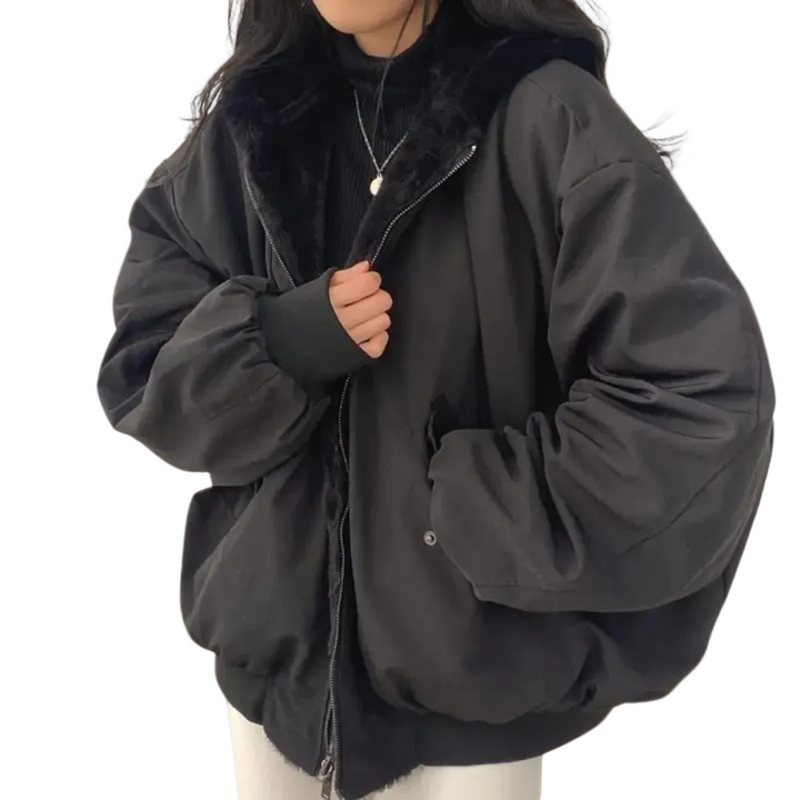 Caitlin | Double-Layered Winter Coat with Hood for Women