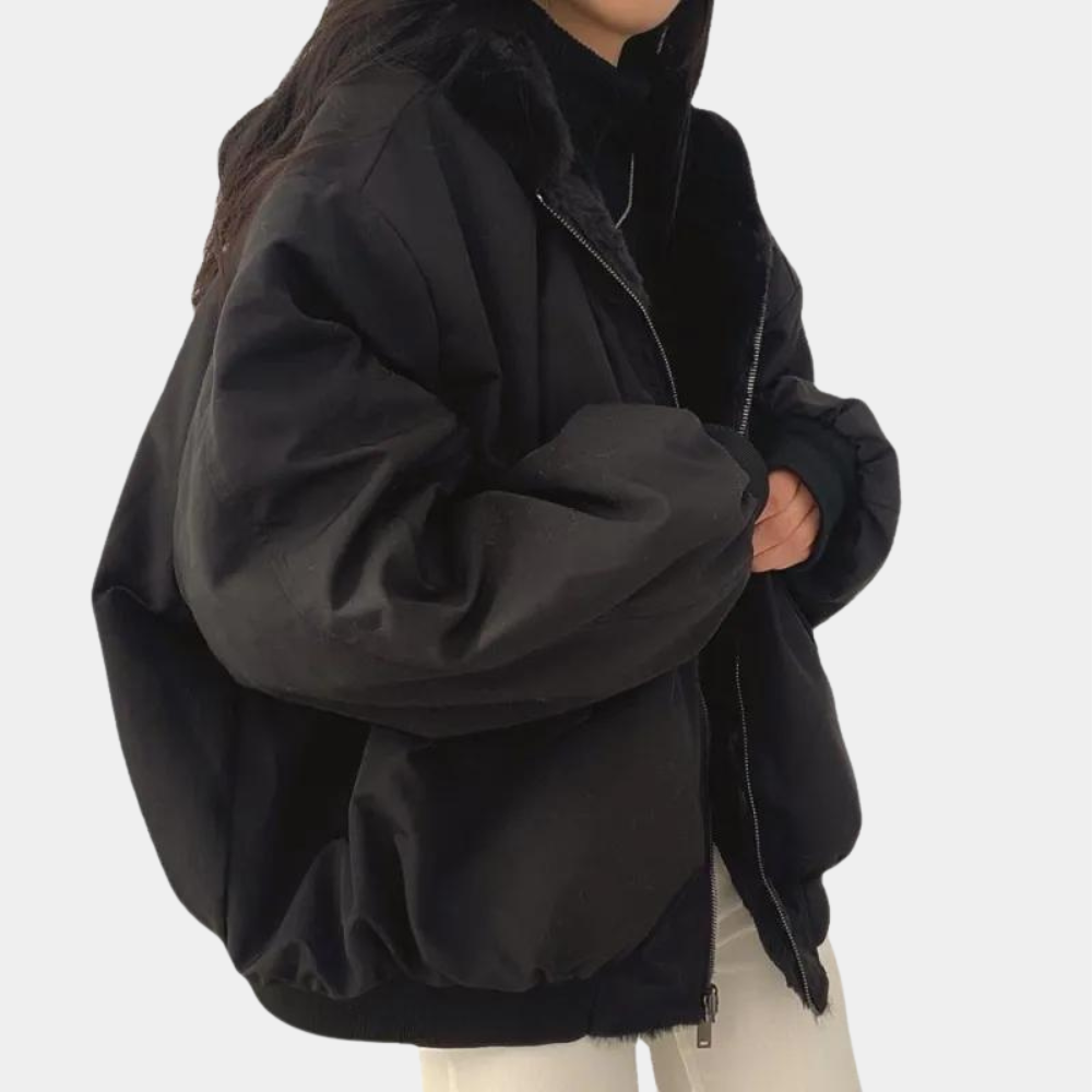 Caitlin | Double-Layered Winter Coat with Hood for Women