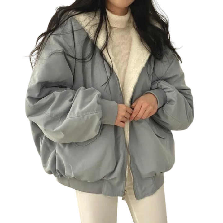 Caitlin | Double-Layered Winter Coat with Hood for Women