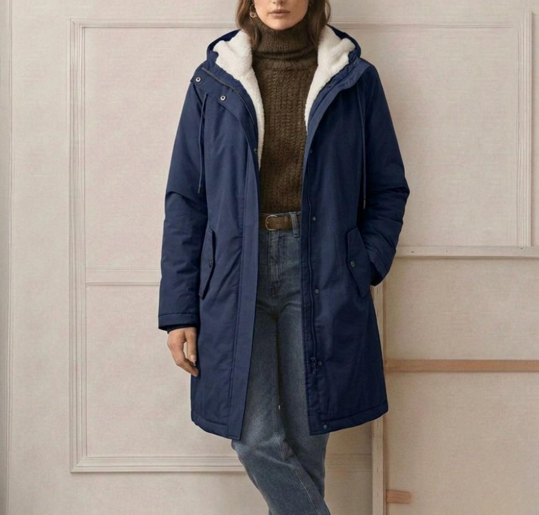 Marjorie | Cozy Hooded Coat