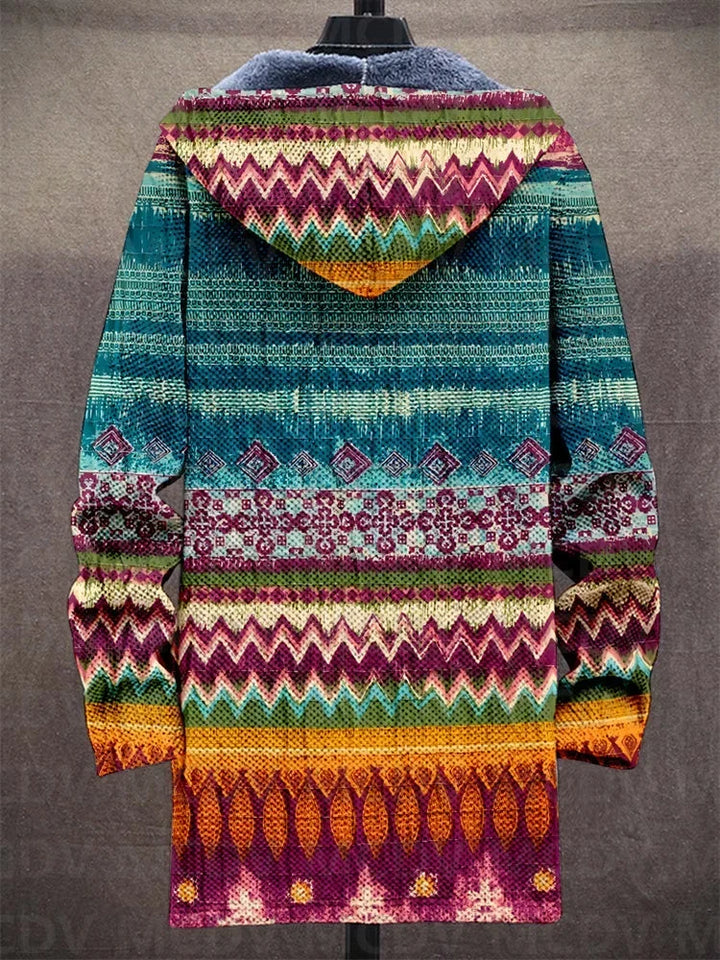 Kennedy | Art-Inspired Hooded Cardigan