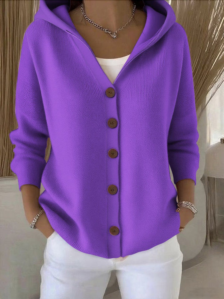Karen | Hooded Knit Jacket