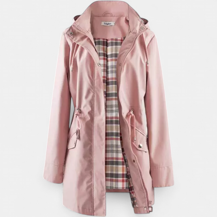 KENLEY – Waterproof Zip-Up Hooded Coat Jacket