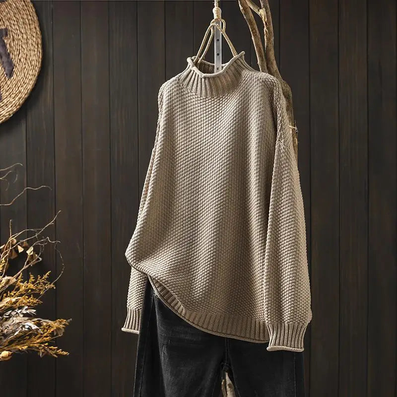 Barbara Relaxed Knit Sweater