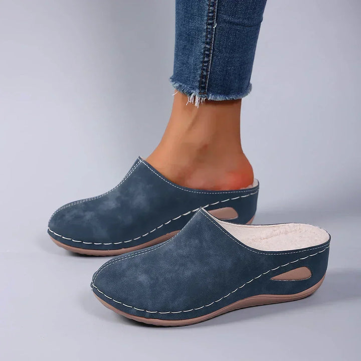 Freya | Warm Faux-Fur Lined Slippers