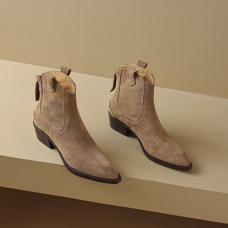 Sweeney - Leather Boots
