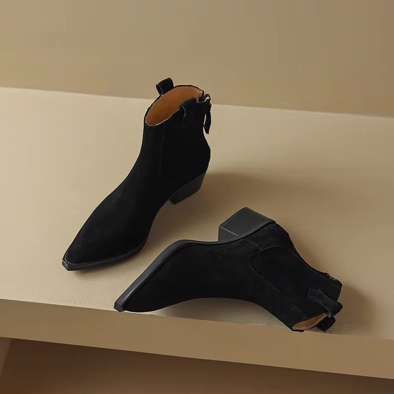 Sweeney - Leather Boots