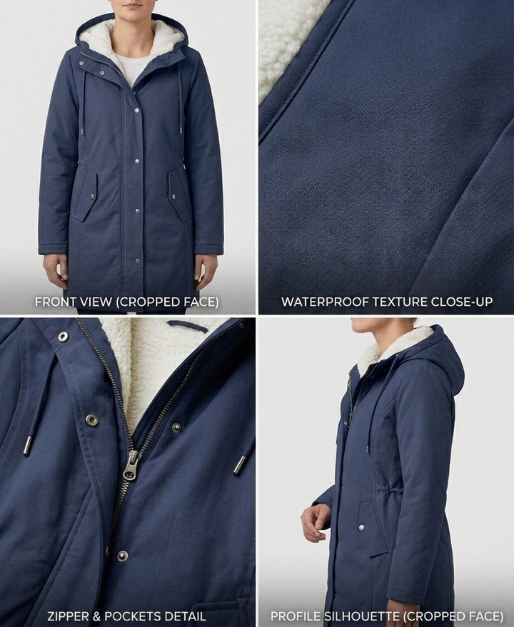 Marjorie | Cozy Hooded Coat
