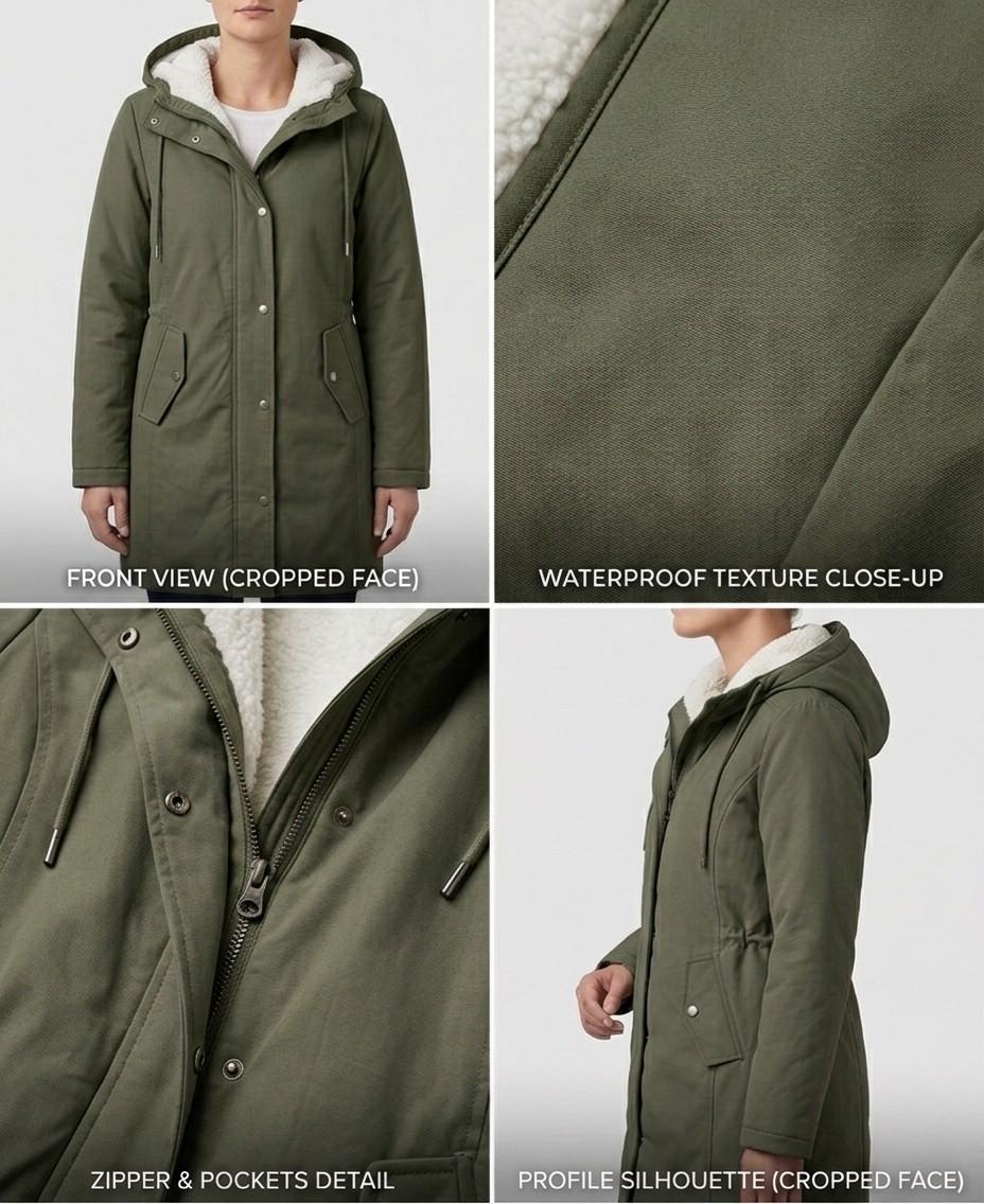 Marjorie | Cozy Hooded Coat