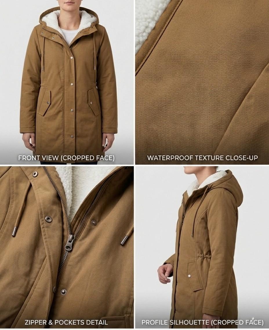 Marjorie | Cozy Hooded Coat