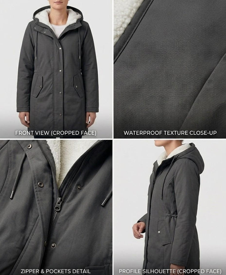 Marjorie | Cozy Hooded Coat