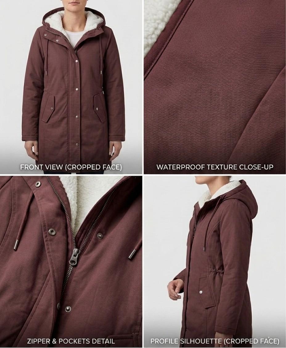 Marjorie | Cozy Hooded Coat