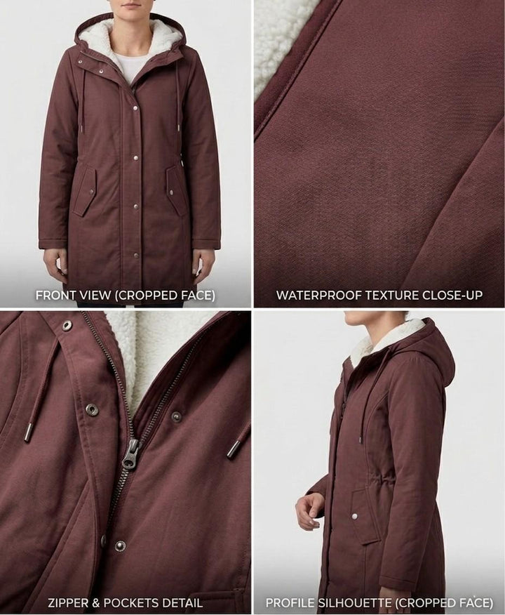 Marjorie | Cozy Hooded Coat