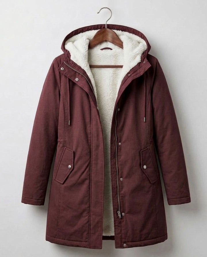 Marjorie | Cozy Hooded Coat