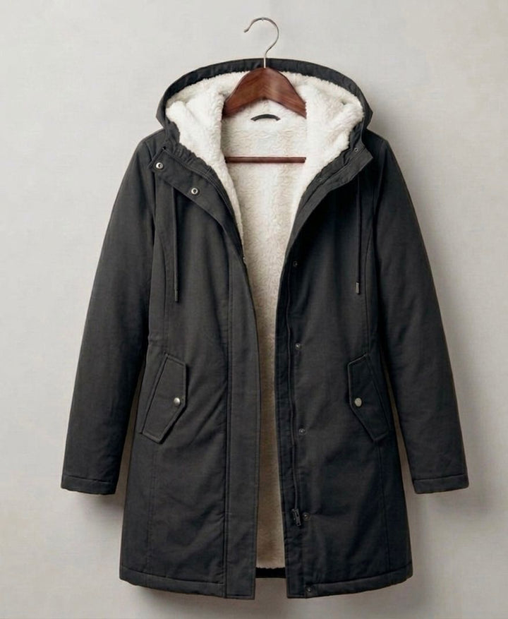 Marjorie | Cozy Hooded Coat