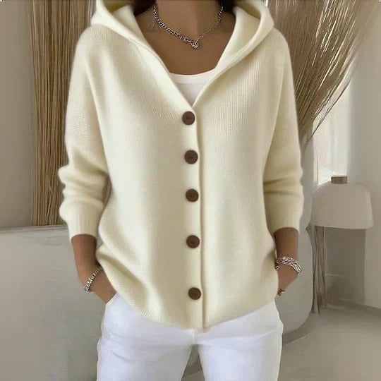 Karen | Hooded Knit Jacket