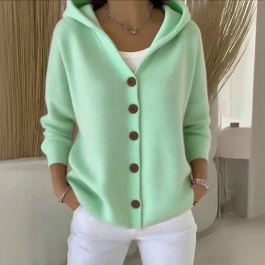Karen | Hooded Knit Jacket