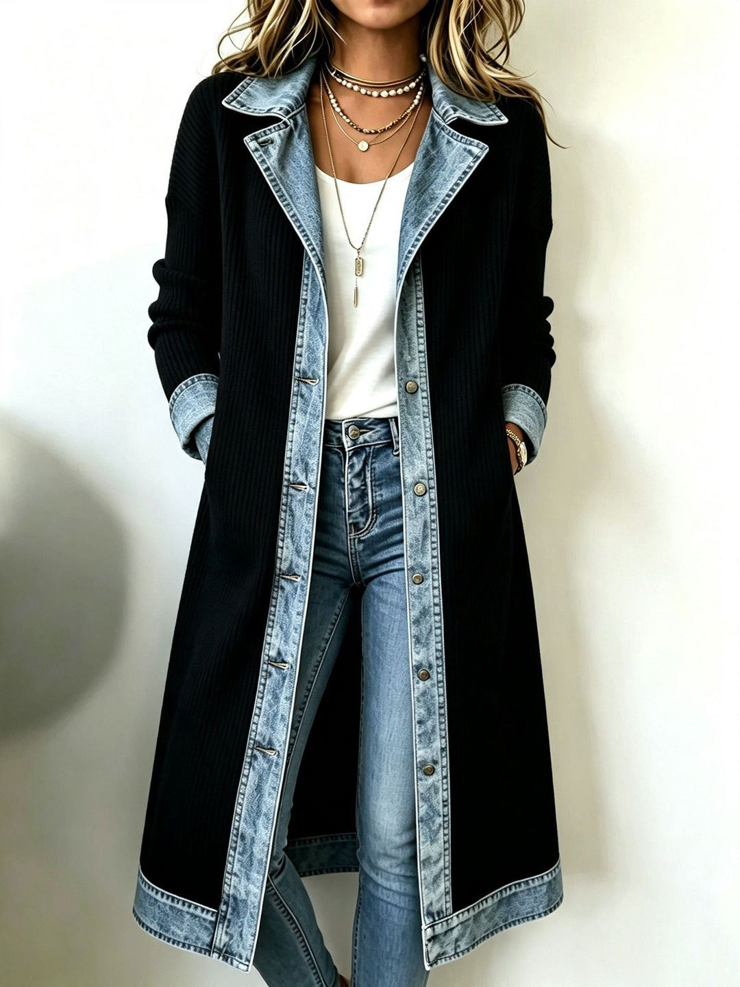 Riley | Long-line Knit Cardigan