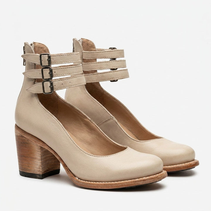 Alvienne | Women's Sculpted Heel Sandals Evening Wedding Summer