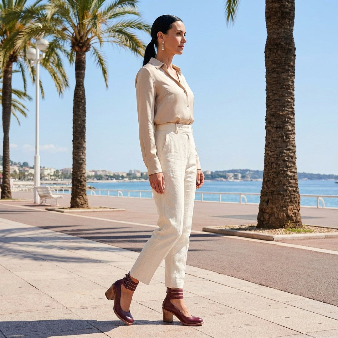 Alvienne | Women's Sculpted Heel Sandals Evening Wedding Summer