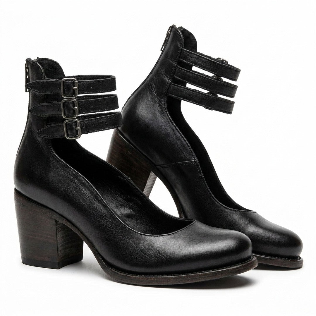 Alvienne | Women's Sculpted Heel Sandals Evening Wedding Summer
