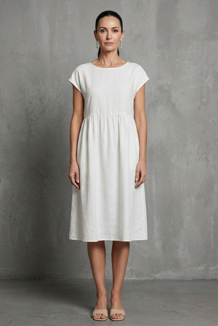 Avenira | Women's Short Sleeve Pocket Dress Summer Casual