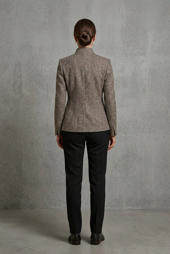 Calyra | Women's Structured Lapel Blazer Office Work Smart