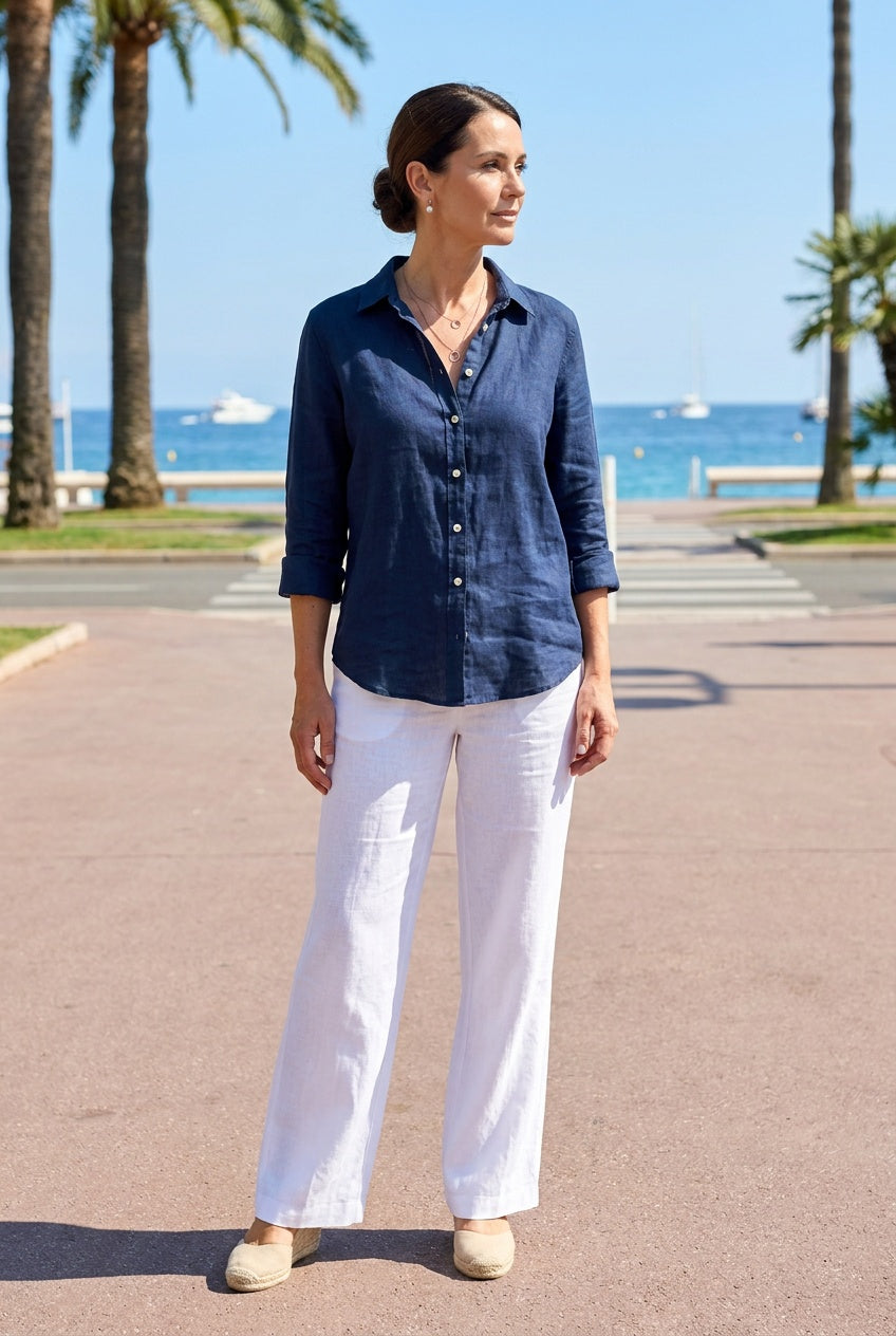 Divelle | Women's Vintage Floral Long Sleeve Shirt Office Casual