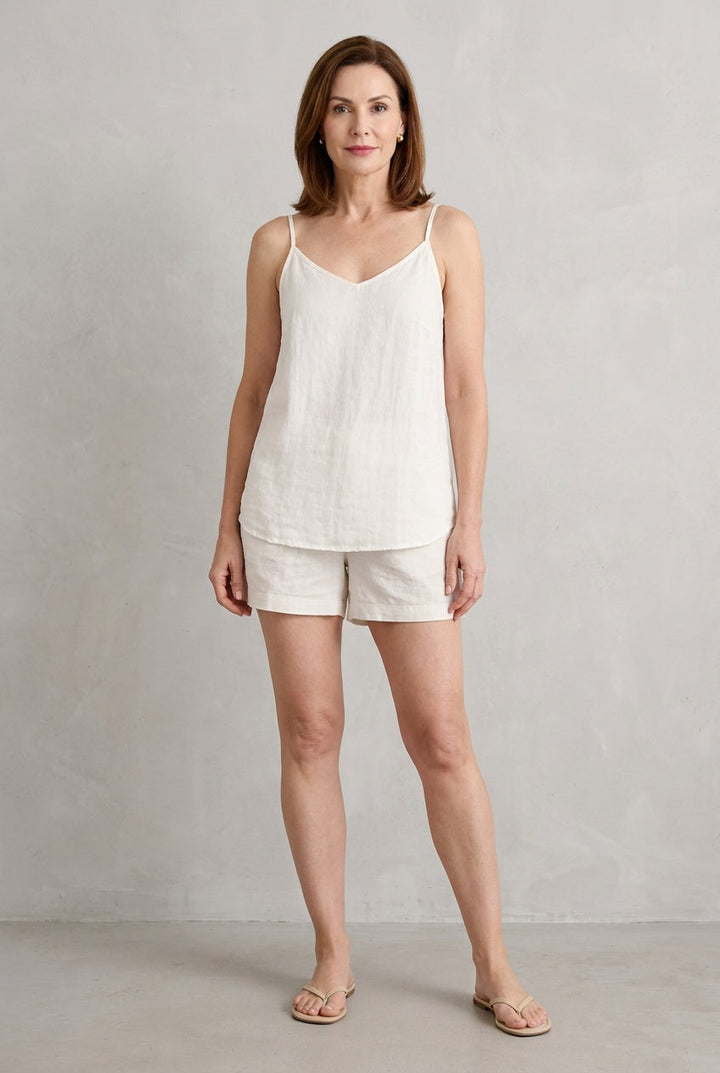 Elvara | Women's Spaghetti Strap Spring Top Holiday Summer