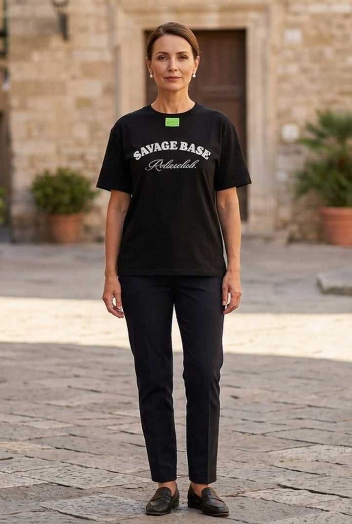Florenne | Women's Oversized Graphic Print T-Shirt