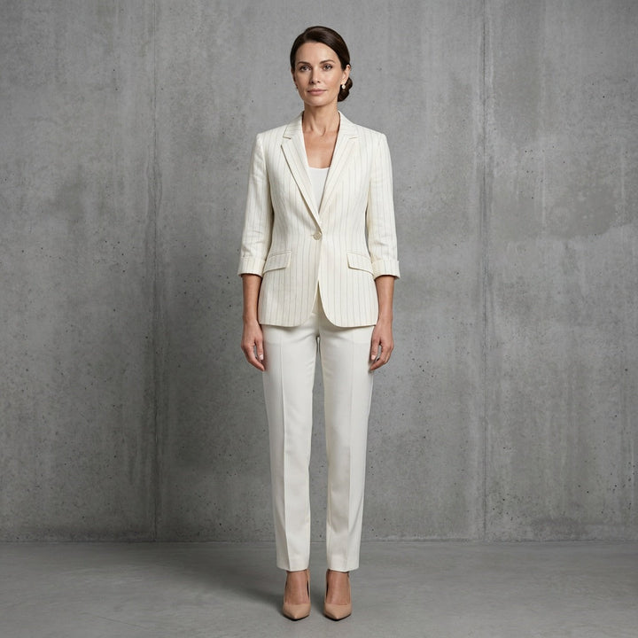 Lumira | Women's Roll-Up Sleeve Blazer Smart Casual Office