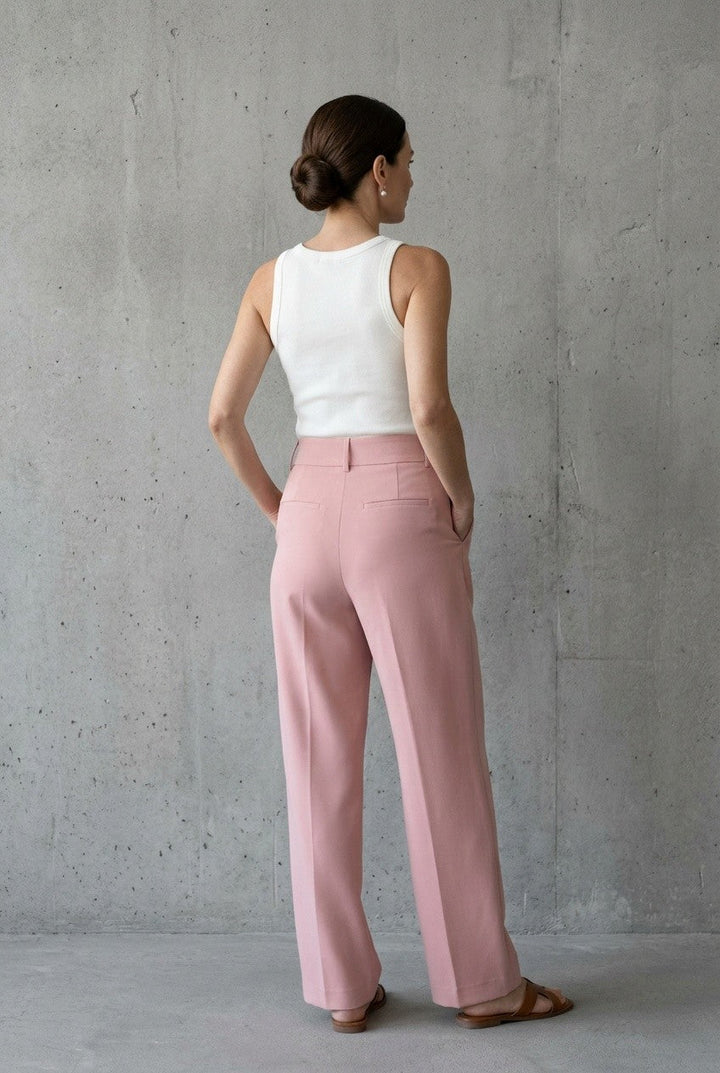 Lumisse | Women's High Waist Tailored Trousers Office Work Wear