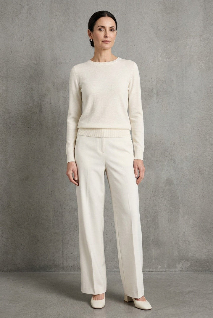 Orvella | Women's Slim Fit Fine Knit Sweater Smart Casual Winter