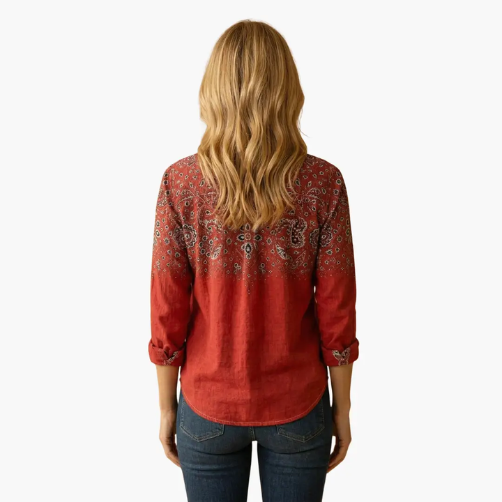 Rosmira | Women's Classic Collar Button Shirt Smart Office Wear
