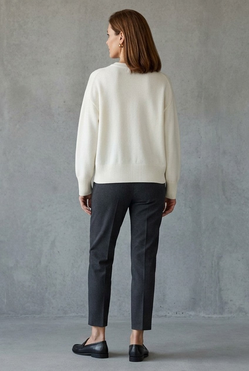Sorevia | Women's Retro Round Zip Bomber Jacket Smart Casual
