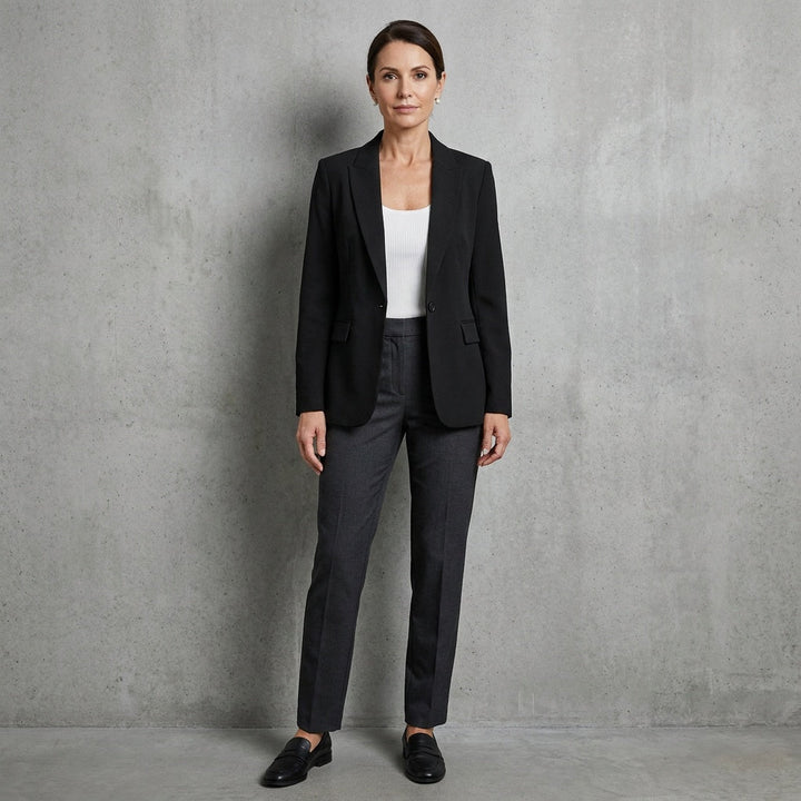Velisse | Women's Lapel Single Button Blazer Office Evening Occasion