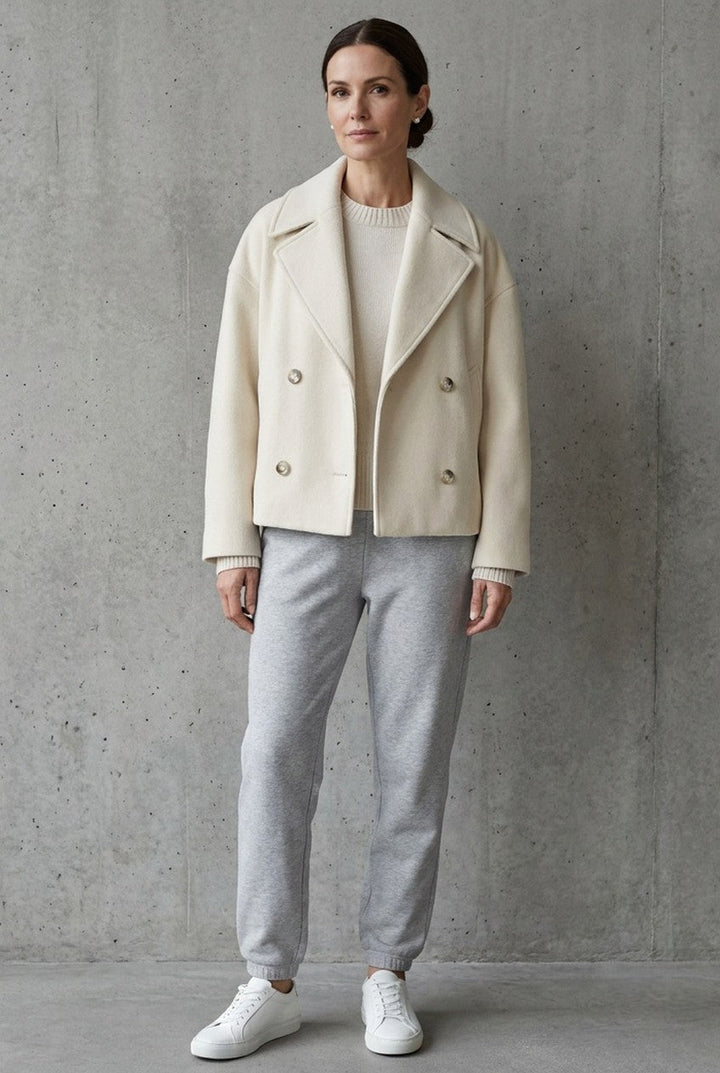 Velmira | Women's Fitted Minimalist Jacket Smart Office Wear