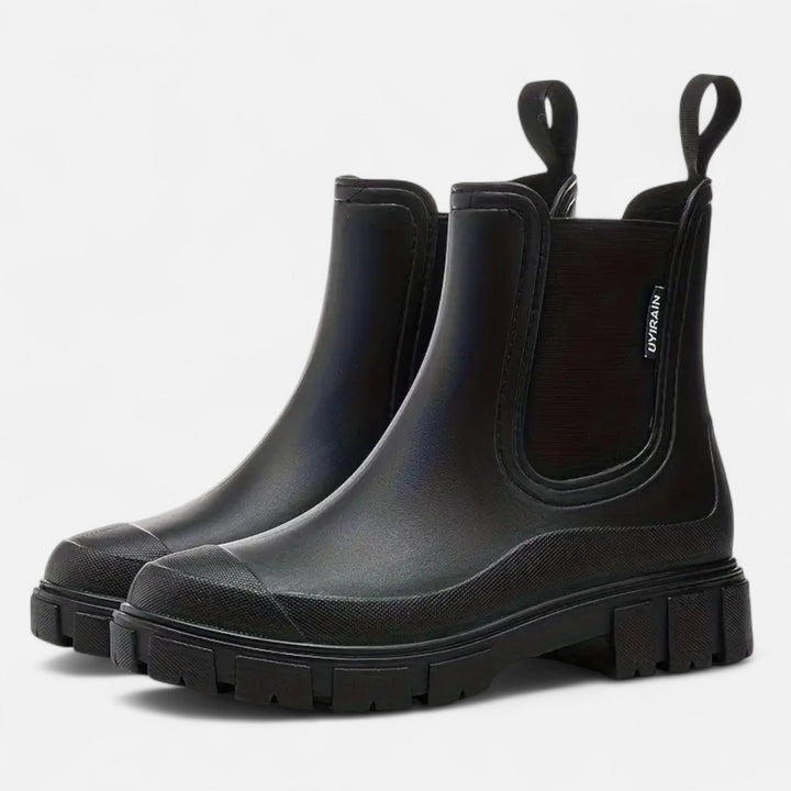 Zenelle | Women's Waterproof Pull On Rain Boots Everyday Wear